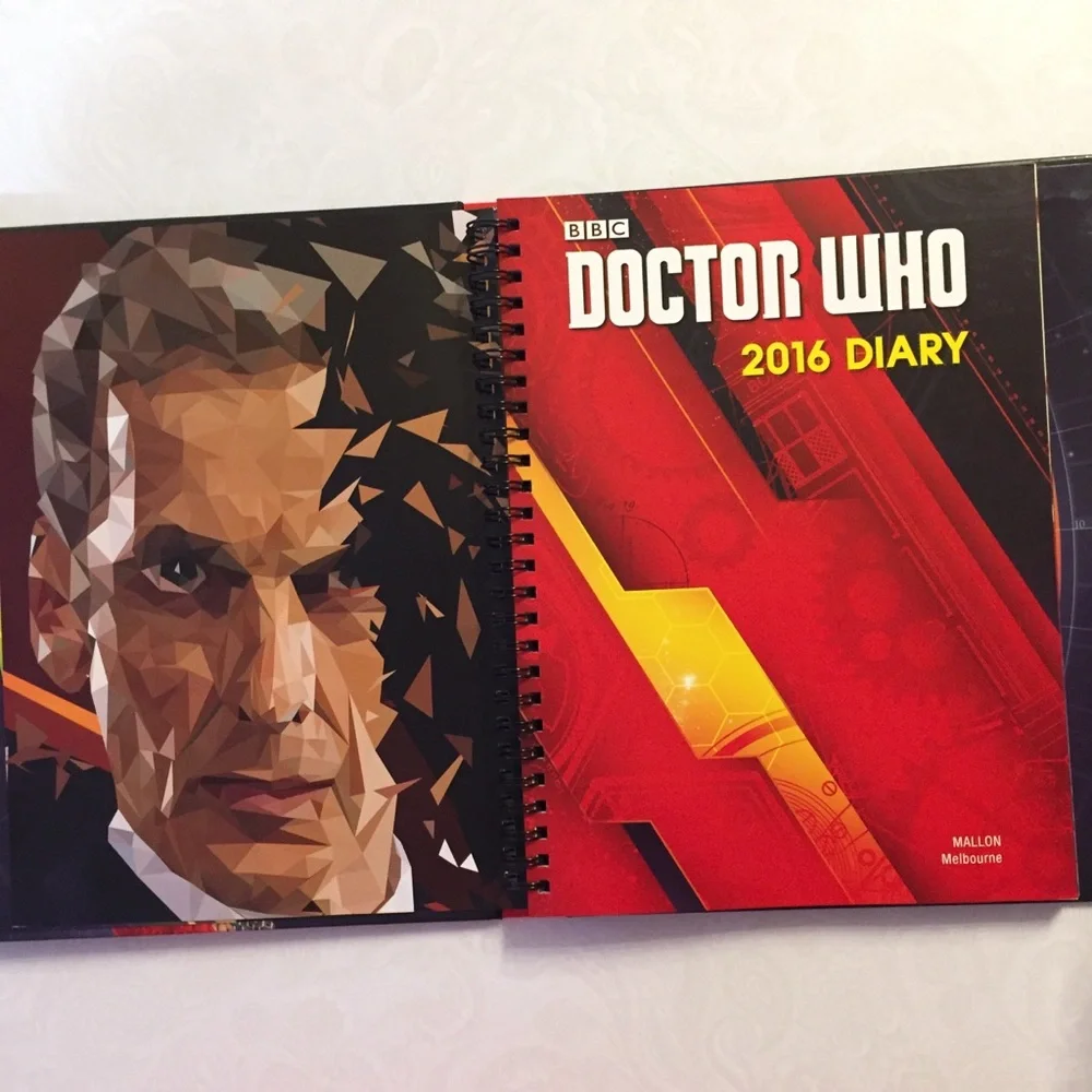 🆕 Doctor Who 2016 Diary